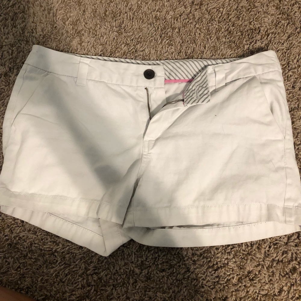 White shorts